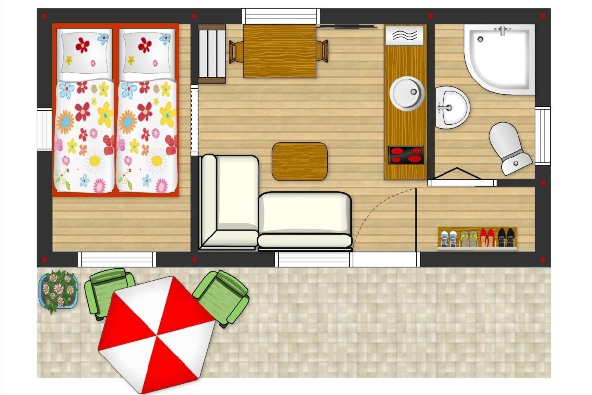 Tiny House Lavender Βίλα Podturen Εξωτερικό φωτογραφία